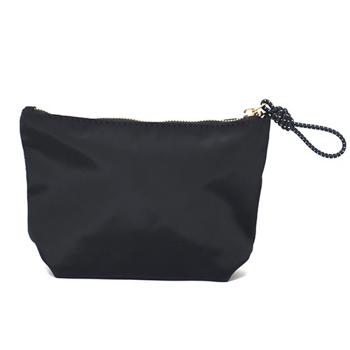 Nylon toiletry bag with rope