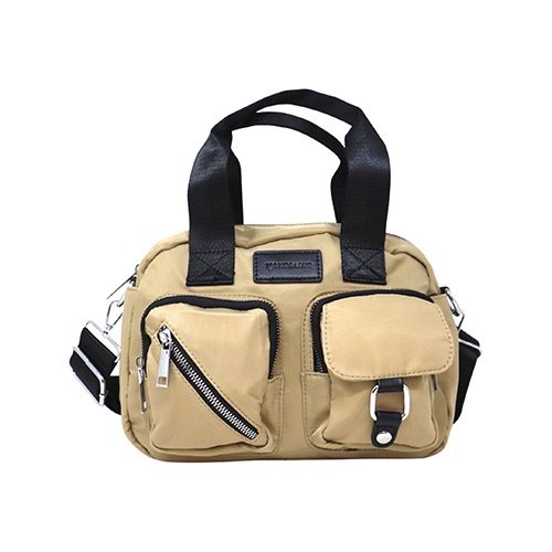 Bolsos nylon beige