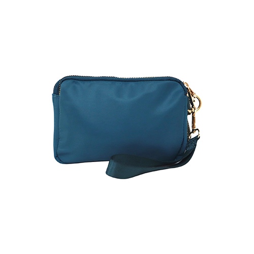 Cartera azul asa de mano extraíble - Montsaint