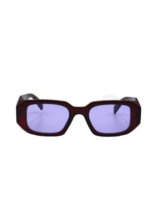Gafas púrpura de mujer