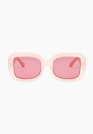 Maxi gafas de mujer rosas